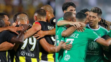 مباراة الاتحاد والأهلي